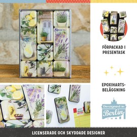 Nostalgic Art 83068 Home Country and Mediterranean, Magnet Set 9–Piece