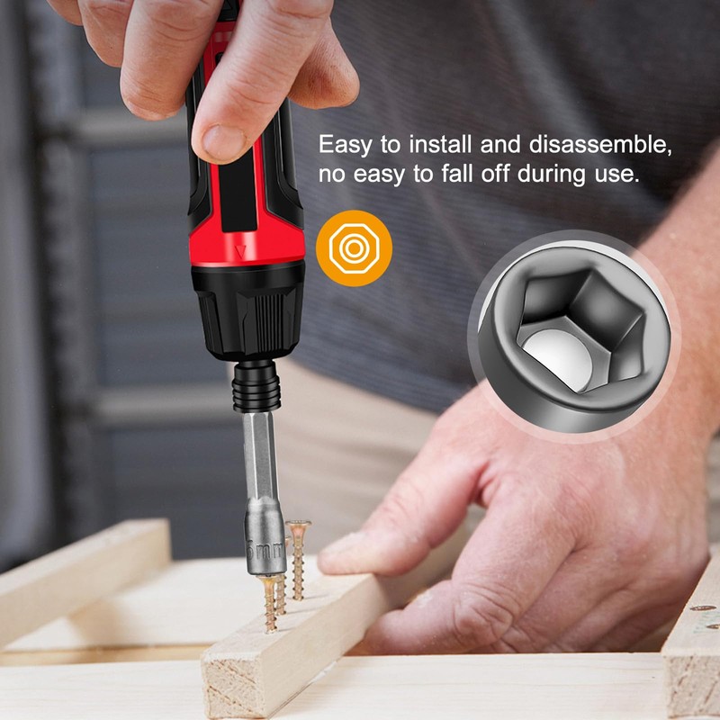 Pence & Moon Collective 9-Piece Hex Drill Bit Set -