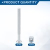 sourcing map 10Pcs Bed Frame Bolts, M6 x 75mm Hex