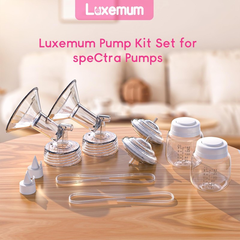 Luxemum Replacement Pump Parts, Replacements inclued 2X 24mm Flanges, for