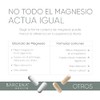 Glicinato Magnesio 400mg 120 Cápsulas Veganas Valeriana Pasiflora Manzanilla Suplemento