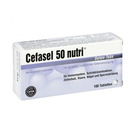 Cefasel 50 nutri Selen-Tabs, 100 pcs tablets