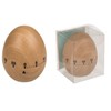 Egg timer in wood look, kitchen timer, kitchen timer
