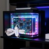 White DC5V USB LED Dimmer Extension Cable with On/Off Switch