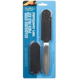 For Pro Stainless Steel Pedicure File Kit