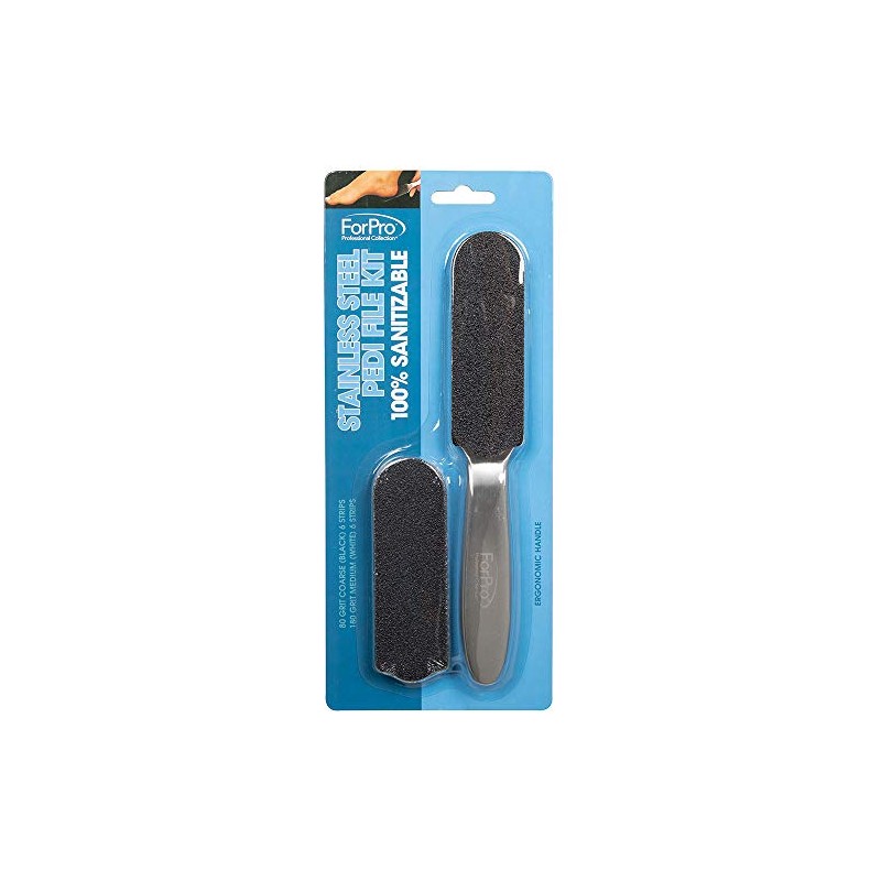 For Pro Stainless Steel Pedicure File Kit