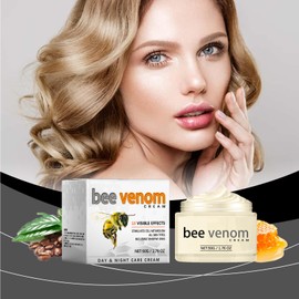 Bienengift Faltenentfernungscreme,Bienengift Anti-Falten-Creme,Creme Set Straffende Creme,Falten Entfernungs Creme für Gesicht und Hals und alle Hauttypen,50g