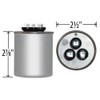 97F9899 - OEM Upgraded Replacement Round Capacitor 35 + 5