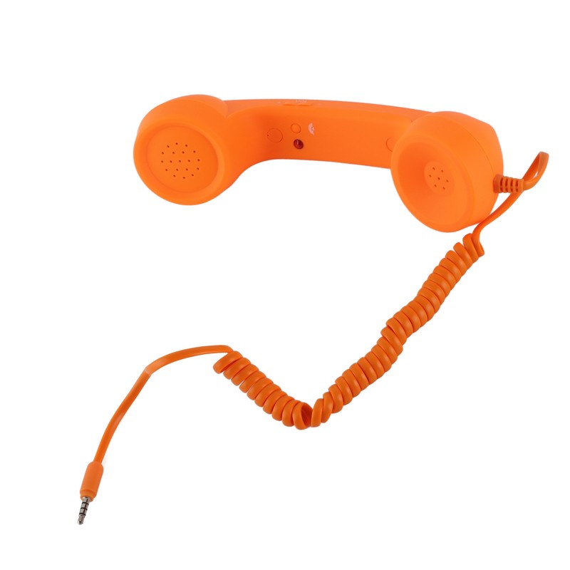 Cell Phone Handset USB C Radiation Proof Vintage Phone Handset