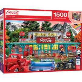 MasterPieces 1500 Piece Jigsaw Puzzle for Adults, Family, Or Youth - Coca-Cola General Store - 23.5"x34"