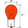 Amber Orange 12V 21W Bayonet Indicator Signal Off Set Pins