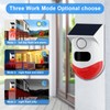 ChunHee Solar Motion Senor Alarm Outdoor Motion Detector Alarm 2