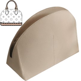 Soyizom Handbag organiser bag in bag for Alma BB PM., beige