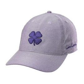 Black Clover Soft Luck 7 Hat Purple Clover/Purple One Size