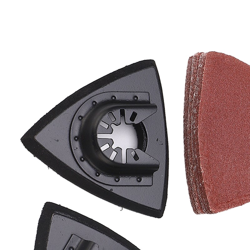 106Pcs Oscillating Tool Sanding Pads Kit for Metal 6Pcs Finger