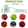 Tina.Win Grape Slicer, Stainless Steel, for Fruit, Eggs, Side Dishes,