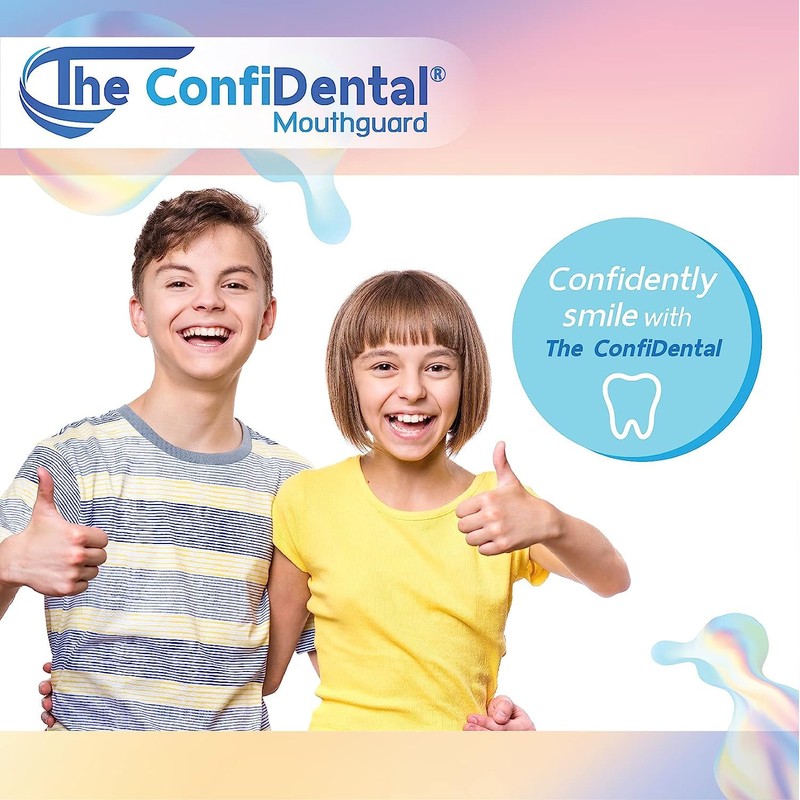 The ConfiDental Mouth Guard for Day and Night Teeth Grinding