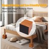 MONTIHOLD Premium Pine Wood 4-Inch Furniture Risers – Heavy-Duty, 2000