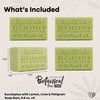 Australian Botanical Soap, Eucalyptus with Lemon, Lime and Petitgrain Plant
