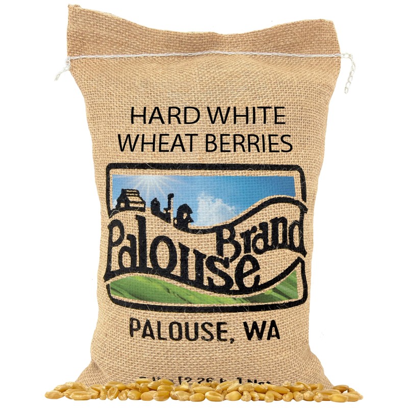 Palouse Brand Certified Glyphosate Residue Free Hard White Wheat Berries