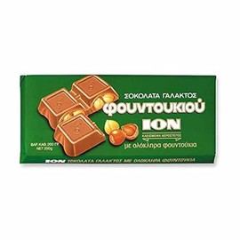 ION Traditional Greek Chocolate With Hazelnuts 200gr