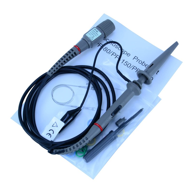 Hantek Universal Oscilloscope Probe with Accessories Kit 80MHz Oscilloscope Clip