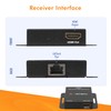 J-Tech Digital HDMI Extender Over Single Ethernet Cat5e/6/7 1080P Up