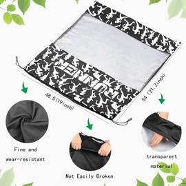 JYTAPP Runner Laundry Bag Marathon Cross Country Running Gifts for Runners Drawstring Storage Pouch Dirty Clothes Travel Bag (black)