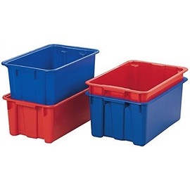 Drehstapelbehälter 60l PP blau L.650xB.450xH.280mm stapelbar