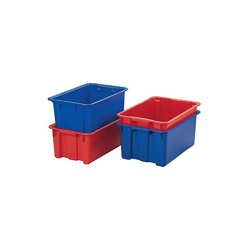 Drehstapelbehälter 60l PP blau L.650xB.450xH.280mm stapelbar