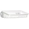 Squirrel Sponge Rack Holder, White, W 8.7 x D 4.6