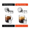 i Cafilas For Refillable Illy Coffee Capsule Made of Stainless