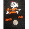 Unbranded Cleveland Browns Vintage Embroidered Iron On Patch RARE 3.5”