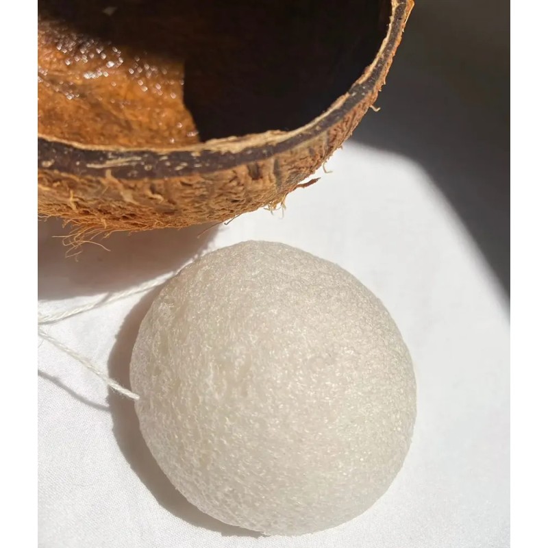 Esponja Facial Konjac Coconut