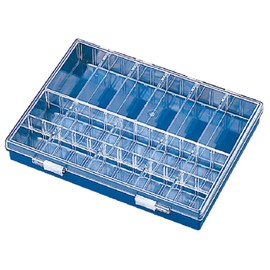 ホーザン(HOZAN) 小物入れ パーツケース 最大36小間 180度開閉ふた カーブ付内箱 B-10-AB