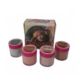 Wapizima Princess Colección Acrílicos Hawaii 4 Piezas