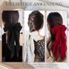 Hair Clips with Large Bow - 2 Pieces Chiffon Hair