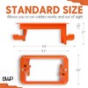 BWP - Low Voltage Mounting Bracket 1 Gang Multipurpose Drywall
