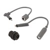 1 Pair SPX Plug to RJ45 Adapters Waterproof 1200Mbps Transfer