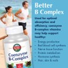 KAL Coenzyme B-Complex Tablets, Cocoa Mint, 60 Count
