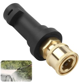 Pressure Washer Gun Adapter with 1/4'' Quick Connect Female Fitting for Karcher K Series K2, K3, K4, K5, K6, K7 High Pressure Washer Nozzle Connector Brass Socket Quick-Fitting Adaptor for Kärcher