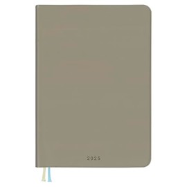 Daigo E7743 2025 Mill MOOD Weekly 1 Weekly Vertical B6 Brown Planner, Begins December 2024