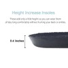 0.4 Inch 2 Left or Right Full Length Insoles Balancer