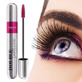 Mascarilla de doble capa Máscara de Extensión Pestañas Double Lash 0.4 fl oz (Negro)                                                                  