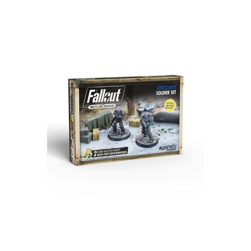 Modiphius Fallout - Wasteland Warfare - Enclave Soldier, Multi