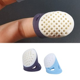 Accesorios de Ropa, Protector de Dedo Kit de Dedo Punto de Cruz Accesorios para Pulgar Dedales Antiguos Retro Dedal de Costura para 2 Piezas para 2 Piezas Kit de Dedo Protector