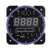 ASHATA DIY Multi-Function Digital LED Clock Kit, Light Control Clock