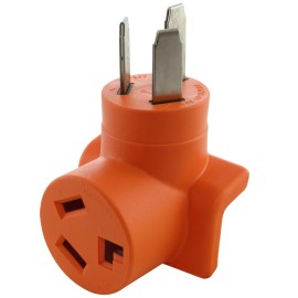 AC WORKS® 30A 250V Adapter AD10501030 | NEMA 10-50P to NEMA 10-30R