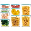 CHEFOLLA Contenedores para Alimentos Recipientes de Plastico de Termorresistente y