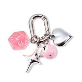 lonmajins Cute Bag Charms, Purse Charms Keychain-Handbag Charm Accessories,Women Birthday Gifts